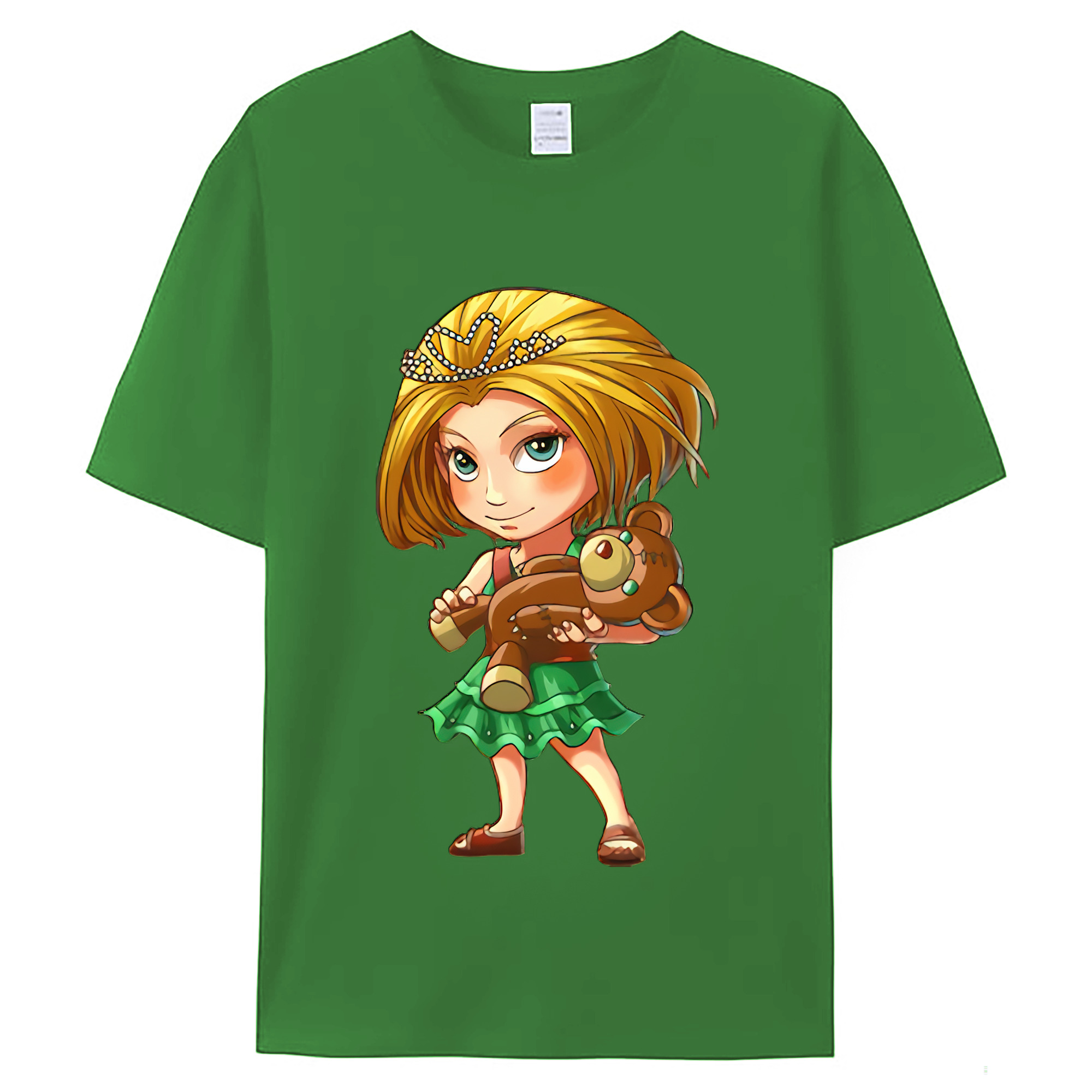 （画像用） リーグ・オブ・レジェンド League of Legends LOL レディースカジュアルプリントTシャツ（綿100％）